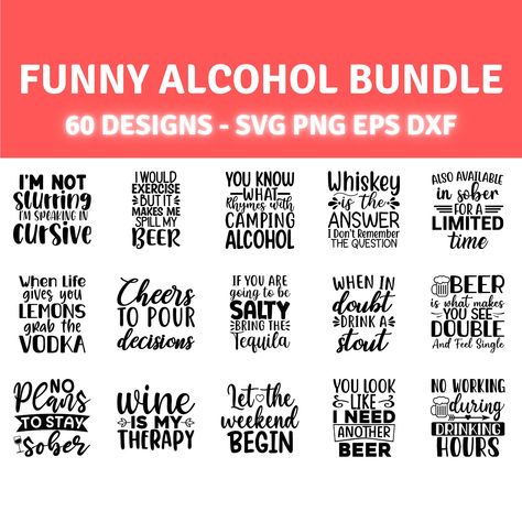 Fun Sayings For Tumblers, Funny Mug Sayings, Alcohol Sayings, Bag Sayings, Alcohol Quotes Funny, Keychain Designs, Funny Alcohol, Home Bar Signs, Alcohol Quotes