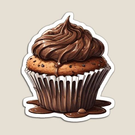 Savor the moment with our muffins – where each flavor is a 'muffin' short of magic! 🧁✨ #redbubble #findyourthing #MuffinMania https://www.redbubble.com/people/jackson-will/shop?asc=u Muffin Sticker, Drink Illustration, Chocolate Muffin, Chocolate Muffins, Decadent Chocolate, Chocolates, Science Poster, Stranger Things Fanart, Muffins