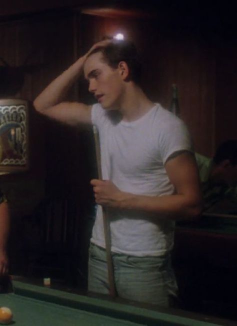 Matt Dillon as Jack Duncan in Liar's Moon Liars Moon, Jack Duncan, Young Matt Dillon, The Outsiders Cast, Guys My Age, Dallas Winston, Brown Hair Men, 80s Men, Matt Dillon