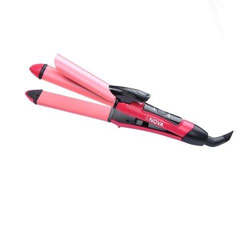 Nova NHS 800 2 in 1 Hair Straightener and Curler (Pink): Amazon.in: Health & Personal Care Nova Hair Straightener, Hair Straightener And Curler, Pink Amazon, Flat Iron Hair Styles, Cute Wallpaper For Phone, Hair Curlers, Beauty Sets, Professional Hairstyles, Hair Straightener