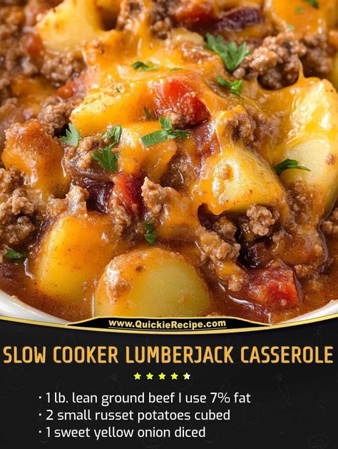 Lake Recipes, Crock Pot Sloppy Joes, Casserole Dinners, Homemade Burger Recipe, Crockpot Lasagna, Fantastic Recipes, Quick Easy Recipes, Hamburger Casserole, Homemade Burgers