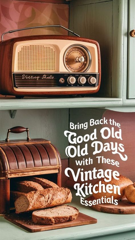 Relive the Good Old Days with Vintage Kitchen Appliances

Bring the memories of yesteryear into your home with these essential vintage kitchen appliances. Click the image to find the perfect nostalgic pieces for your kitchen!

📷 #ReliveGoodOldDays #VintageEssentials #NostalgiaKitchen Retro Bread Box, Antique Cookie Jars, Vintage Kitchen Appliances, Vintage Kitchen Gadgets, Vintage Refrigerator, Old Stove, Retro Appliances, Nostalgic Vibes, Vintage Appliances