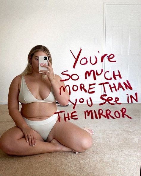 Body Positive Instagram, My Mood Board, Body Dismporhia Mirror, That Girl Inspiration, Size 6 Body Image, Life Together Aesthetic, Normalize Real Bodies, All Bodies Are Good Bodies, Body Positive Photography