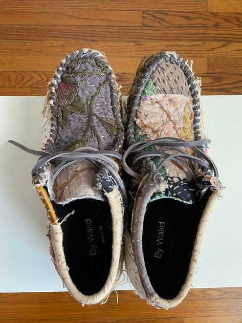 By Walid "inno" Antique Textile Patchwork Mocassins | Grailed Textile Patchwork, By Walid, Antique Textiles, Men's Footwear, Flat Espadrille, Moccasins, Espadrilles, Shoes Mens, Textiles