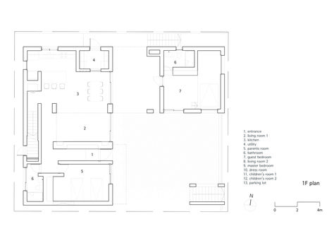 Gallery of Hanok 3.0 / Hyunjoon Yoo Architects - 20 Hanok House Plan, Hanok House, Korean Architecture, Korean History, Plan Ideas, Japanese Architecture, House Floor, Dream House Plans, House Floor Plans