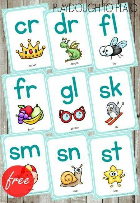 Blends Phonics Blends, Alphabet Flash Cards, Blends And Digraphs, How To Teach Kids, Small Group Activities, First Grade Reading, Teaching Phonics, Flash Card, Art Activities For Kids