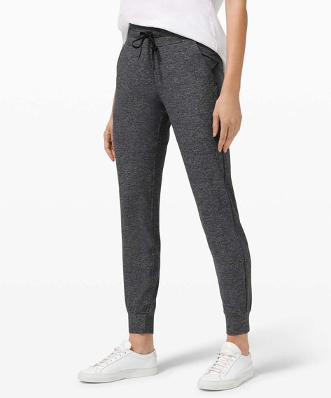 Lululemon Ready to Rulu Jogger 29" - Heathered Raceway Grey / Black - lulu fanatics Ready To Rulu Jogger, Cool Down Stretches, Lululemon Dance Studio Jogger, Joggers Lululemon, Women's Joggers, Lululemon Joggers, Joggers Womens, Fleece Joggers, Jogger Sweatpants