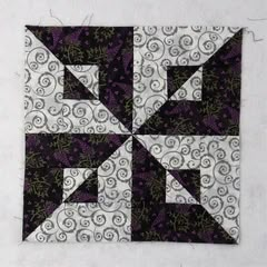 How to Create the Traditional Betty's Delight Quilt Block – fabric-406 Missouri Quilt Tutorials, Strip Quilting, Bed Quilt Patterns, Hunters Star Quilt, Quilting By Hand, Pinwheel Quilt Pattern, Pinwheel Quilt Block, Half Square Triangle Quilts Pattern, Quilting Methods