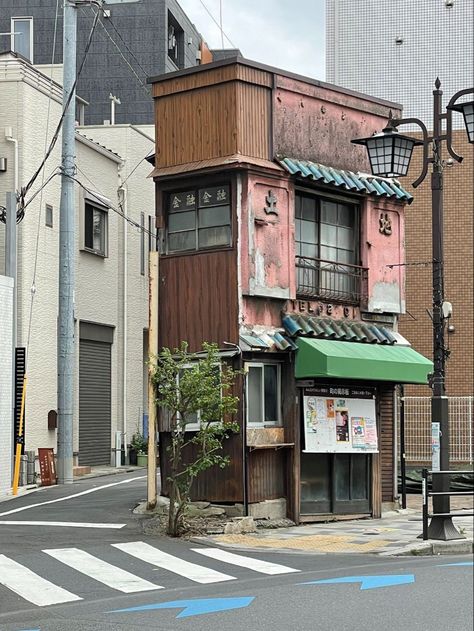 Storefront Sketch, Japanese Store Fronts, Japan Building, Japanese Neighborhood, Old Japanese House, Building Reference, Building References, Urban Buildings, Japanese Buildings