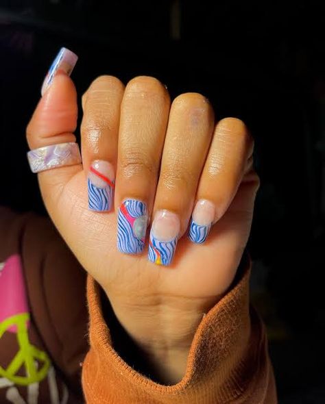 Tame Impala Nails, Tame Impala, Nail Ideas, Nails