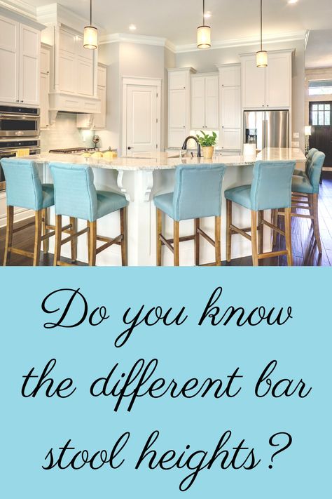 Bar Stool Heights Stool Height Guide, How To Shorten Bar Stools, Bar Stool Measurements, Bar Stool Spacing Guide, Bar Stool Height Chart, Bar Stool Height, Custom Bar Stools, Coastal Condo, Tall Stools