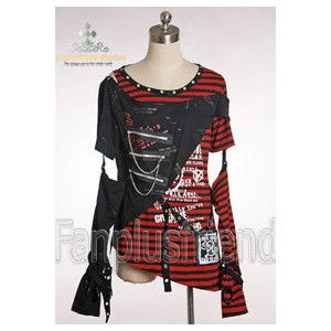 punk detached sleeves Vkei Clothes, Diy Punk Clothes, Japanese Punk, Detached Sleeves, Punk Shirt, Alt Outfits, Punk Outfits, New Rock, Alt Fashion