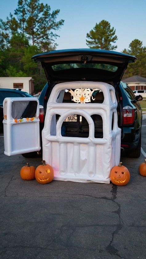 Looking for trunk or treat ideas for cars This blog post is filled with creative easy DIY ideas perfect for Halloween inside and out Whether you're a Christian church looking for biblical inspiration or just want simple and fun SUV decorations we've got you covered From Disney themes to minion and interactive designs get inspired with these unique trunk or treat ideas Unique Trunk Or Treat Ideas, Diy Trunk, Spooky Music, Trunk Ideas, Trunk Or Treat Ideas, Church Community, Easy Diy Ideas, Fun Costumes, Treat Ideas