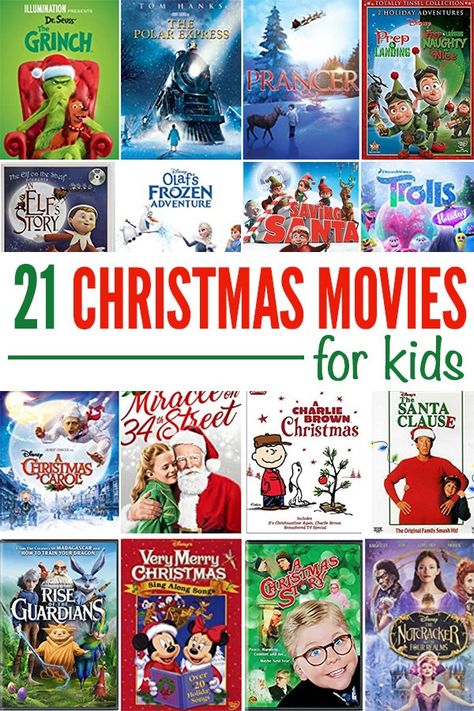 Looking for the best of the best Christmas movies for kids this holiday season? Whether you’re in the mood to for a more classic Christmas movie to introduce to the kids, or the perfect new pick to help the whole family get in the holiday spirit, we’ve got the Christmas movie for you! #christmasforkids #christmasactivities #christmasfun #kidschristmas #kidschristmasactivities #christmasideas #kidschristmasideas #christmaslearningideas #christmasforprek #christmasideasforteachers Christmas Movies For Kids, Christmas Tv Specials, Kids Christmas Movies, Movies For Kids, Easy Homemade Christmas Gifts, Family Christmas Movies, Best Christmas Movies, Classic Christmas Movies, Sing Along Songs