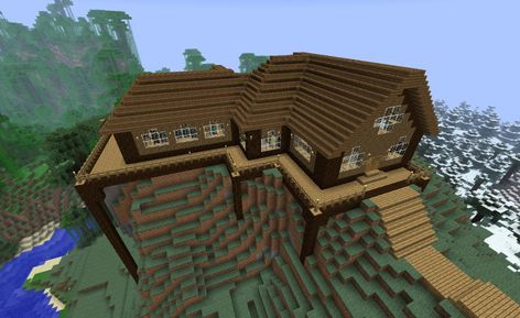 Front Entrance Minecraft Wooden House, Home Minecraft, Minecraft Small House, Minecraft Houses Xbox, Modern House Minecraft, Building A Wooden House, Wood House Design, Wooden House Design, Minecraft Houses Blueprints