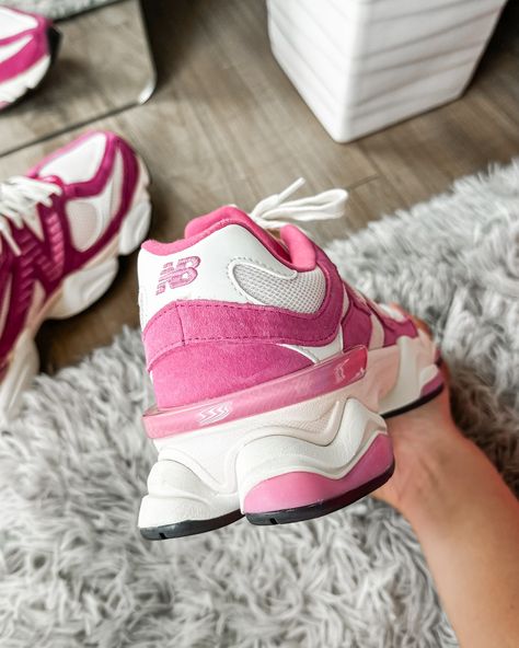 Sorry… I can’t stop posting about these 💕💗💖💞 New Balance Pink Fuchsia 9060s ⬇️ Sizes available: 6.5 mens (8 women’s) 7 men’s (8.5 women’s) 8 men’s (9.5 women’s) SOLD OUT ‼️ **if we do not have your size comment what size you are looking for** Shop 100% authentic sneakers at Flykicksco.com 🛒 (🔗 in bio) #sneakers #smallbusiness #shoes #coolshoes #smallbusinessowner #sneakerheads #womensneakers #fallsneakers #fallfashion #sneakerforwomen #dunklow #fashionstyle #sneakercollector #sneakergi... Rose Fushia, Fall Sneakers, Sneaker Head, New Balance, Womens Sneakers, Autumn Fashion, Casual Outfits, Sneakers, Pink