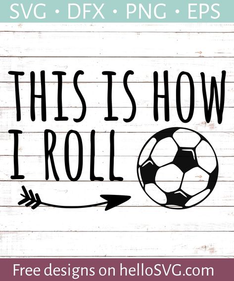 15 Free Soccer Cut Files for Silhouette and Cricut - Poofy Cheeks Soccer Cricut, Soccer Ideas, Soccer Mom Svg, Cricket Crafts, Fun Phrases, Soccer Svg, Free Silhouette Cut Files, Soccer Tournament, Vinyl Creations