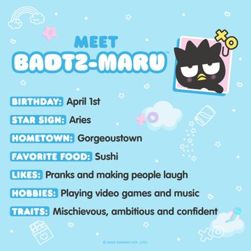 Aries Star Sign, Karakter Sanrio, Best Video Ever, Badtz Maru, Hello Kitty Characters, Cute Kawaii Animals, Hello Kit, Hello Kitty Birthday, Hello Kitty Items