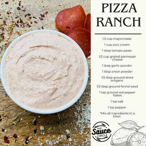 Ranch Pizza Recipes, Pizza Ranch, Ranch Pizza, Recipe For Pizza, Ranch Salad, Ranch Dressing Recipe, Pizza Flavors, Spicy Food, Pizza Recipe