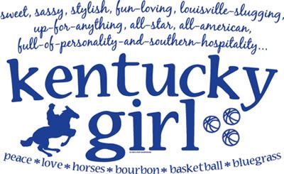 That sums it up nicely Kentucky Girls, Kentucky Girl, Big Blue Nation, Uk Wildcats, Go Big Blue, Kentucky Basketball, My Old Kentucky Home, Simply Recipes, Southern Girl