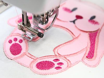 Free project instructions to create an in-the-hoop Easter bunny candy holder. Bunny Candy Holder, Embroidery Easter, Embroidering Machine, Best Embroidery Machine, Ith Designs, Easter Embroidery Designs, Hoop Projects, Easter Tags, Ith Embroidery