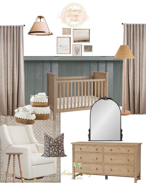 Fillmore Convertible Crib curated on LTK Nursery Paint Color, 2024 Nursery, Nursery Paint, Dark Nursery, Nursery Paint Colors, Paint Color Trends, Best Baby Cribs, Light Colored Furniture, Nursery Designs