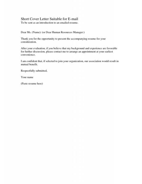 Short Cover Letter Check more at https://nationalgriefawarenessday.com/2878/short-cover-letter Short Cover Letter, Back Background, Cover Letter, Human Resources, Quick Saves