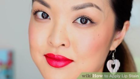 How to Apply Lip Stain (with Pictures) - wikiHow Romantic Bear, How To Make Lipstick, Lipstick Stain, How To Be Likeable, Your Lips, Lip Stain, Lip Color, Lipsticks, Lip Colors