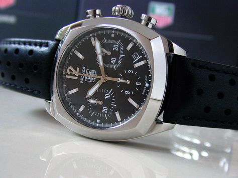 Tag Heuer Monza Automatic Chronograph Ref. CR2113 Tag Heuer Monza, Tag Heuer, Jaeger Watch, Omega Watch, Chronograph, Tags