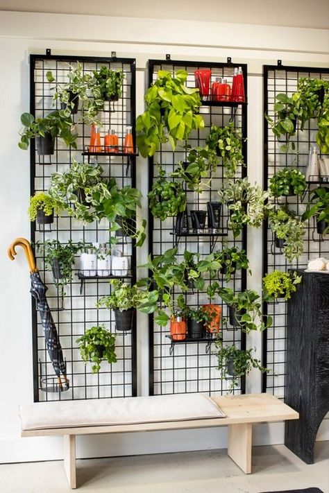 Artificial plant wall