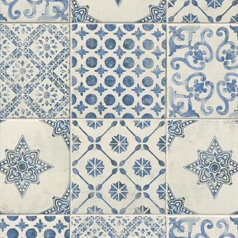 Ceramic Wall Tile for Bathroom, Kitchen & More | The Tile Shop European Bathroom Tile, Portugese Tiled Bathroom, Portugese Tiled Kitchen, Hand Painted Tile Backsplash, Blue And White Tile Kitchen, Color Shower Tile, Mediterranean Tiles Kitchen, Beachy Tile, Cottage Bathroom Tile