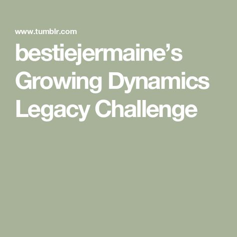 bestiejermaine’s Growing Dynamics Legacy Challenge Legacy Challenge Sims 4, Sims 4 Legacy Challenge, Sims Legacy Challenge, Legacy Challenge, Sims Challenge, Sims 4 Challenges, Family Dynamics, Island Living, Grow Together