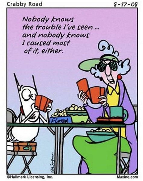 Maxine Cartoons, Far Side Comics, I Just Dont Care, Comic Collection, Birthday Humor, Bones Funny, Make Me Smile, Love Her, To Share