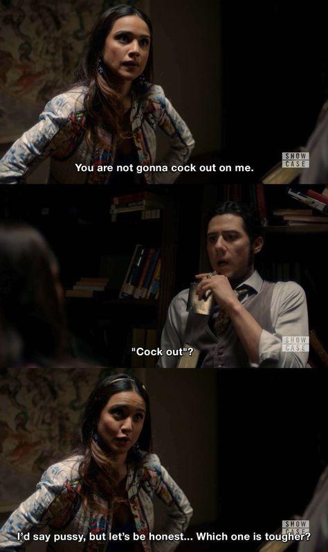 High King Margo, The Magicians Margo, The Magicians Characters, Summer Bishil, Eliot Waugh, The Magicians Syfy, Quotation Format, Tv Series Quotes, Favorite Tv Characters