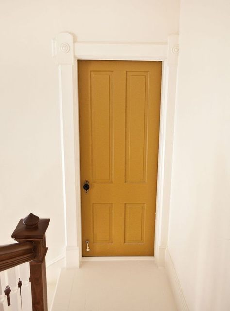 Mustard yellow door, ochre yellow Mustard Yellow Front Door, Mustard Yellow Door, Yellow Front Door, Mustard Yellow Paints, Mustard Yellow Bedrooms, Mustard Yellow Decor, Mustard Yellow Walls, Yellow Front Doors, Yellow Door