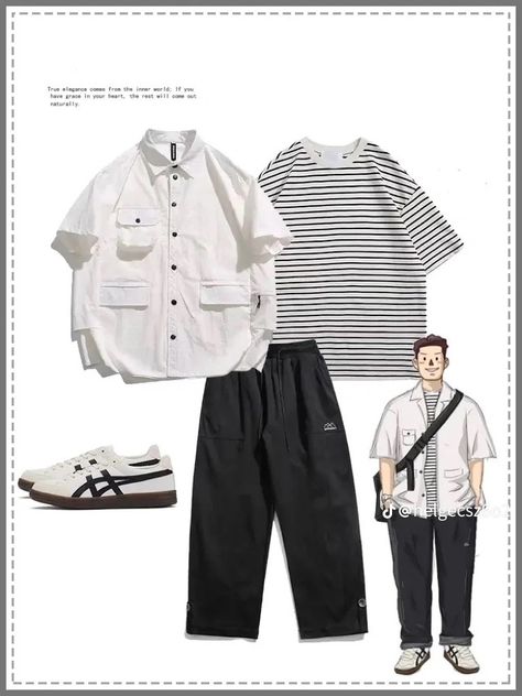 Clothes aesthetic man Urban Casual Style Fat Guy Outfits, Male Plus Size Fashion, Plus Size Men Outfits, Plus Size Male Fashion, Outfits For Big Men, Aesthetic Man, Fat Guy Fashion, Curvy Casual Outfits, Guys Fashion Casual