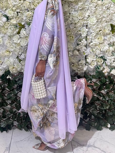 Purple Dirac Somali, Somali Fashion, Somali Dress, Somali Clothes, Somali Dirac, Somali Clothing, Dirac Somali, Somali Girl, Somali Wedding