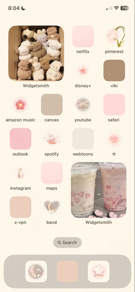 #iphone #pink #aesthetic #minimalist Cellphone Design Ideas, Pink Aesthetic Minimalist, Iphone Pink Aesthetic, Iphone Pink, Iphone Wallpaper Cat, Ios App Iphone, Iphone Wallpaper Ios, Iphone Home Screen Layout, Ideas Para Organizar