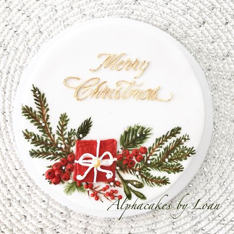 Winter Cake Decorating, Cake Decorating Ideas Christmas, Christmas Cake Decorating Ideas, Christmas Cake Decorating, Decorating Ideas Christmas, Treats Christmas, Christmas Themed Cake, Christmas Cake Designs, Lights Decor