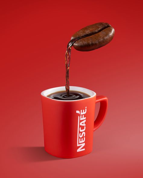 Nescafe Coffee, Coffee Poster Design, Coffee Advertising, Ads Creative Advertising Ideas, 광고 디자인, Creative Advertising Design, Haiwan Lucu, Publicidad Creativa, Food Advertising