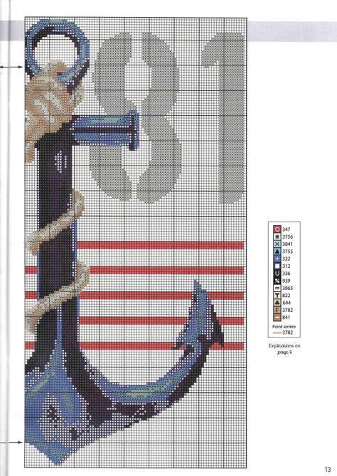 Anchor Cross Stitch, Christmas Cross Stitch Patterns Free, Cross Stitch Sea, Cross Stitch Cushion, Cross Stitch Pictures, Plastic Canvas Crafts, Cross Stitch Patterns Christmas, Cross Stitch Patterns Free, Free Cross Stitch