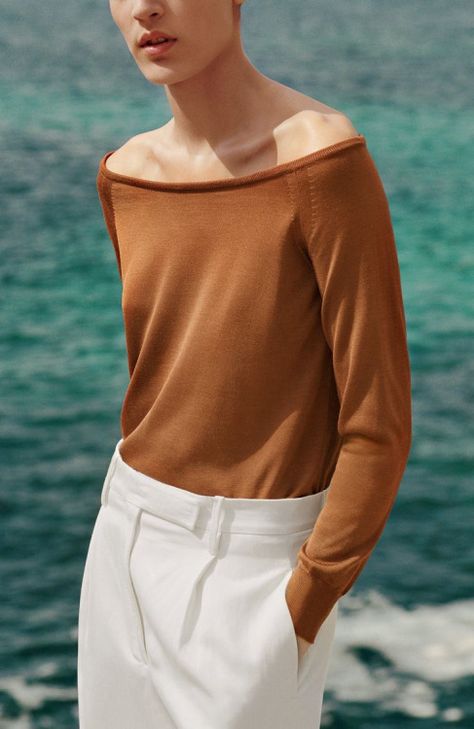 Health Women, Knit Trousers, Style Désinvolte Chic, Knit Men, Silk Knit, Brown Silk, Waist Cincher, Inspiration Mode, Luxury Brands