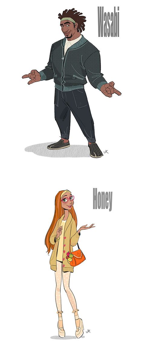 Concept Arts de Big Hero 6 Mingjue Helen Chen, Blur Studios, Frank Frazetta, Samurai Jack, Disney Concept Art, Jin Kim, Model Sheet, Pixar Movies, Baymax