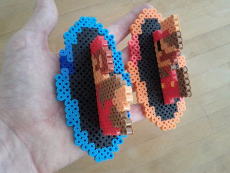 Hama Beads Mario, Hama Art, Kawaii Crafts, Beads Designs, Beads Ideas, Graph Paper Art, Beads For Sale, Melty Beads, Diy Perler Beads