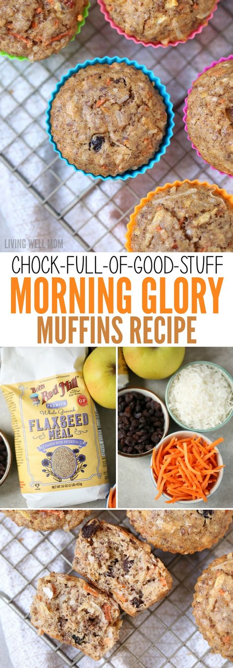 Apple Recipes For Kids, Morning Glory Muffins Recipe, Nutella Muffin, Muffins Blueberry, Snacks Kids, Glory Muffins, Morning Glory Muffins, Healthy Nutrition Plan, Snack For Kids