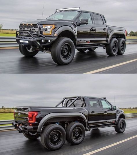 Ford Raptor Ford Velociraptor, Rat Rod Trucks, 6x6 Truck, Ford Ranger Truck, Ford 4x4, Rat Rods Truck, Ford Raptor, Suv Trucks, Ford Pickup Trucks