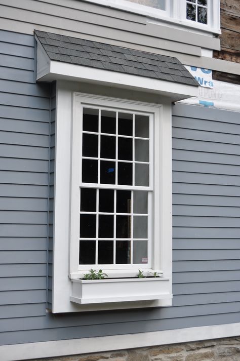 Hardy Siding, Bump Out Window, Window Bump Out, Cottage Restoration, Window Corner, Window Structure, Colonial Cottage, An Open Window, Hardie Siding