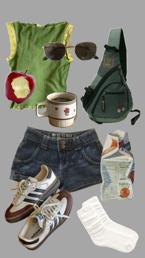 Y2k Camping Outfits, Fall Camp Outfits, Camp Core Aesthetic Outfits, Camp Counsler Outfits, Camp Theme Outfit, Camping Cute Outfit, Summer Outfits Camp, Summer Camp Style, Camp Clothes