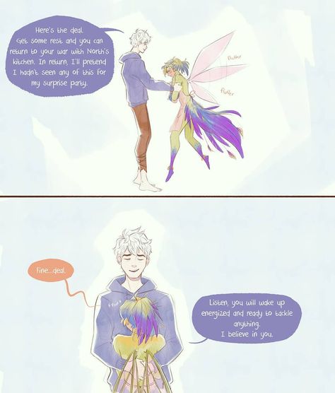 Jack Frost And Tooth Fairy Fanart, Jack Frost X Tooth Fairy, Jack Frost And Tooth Fairy, Rise Of The Guardians Fanart, Rainbow Snowcone, Frost Fairy, Silmarillion Fanart, New Year Doodle, Jake Frost