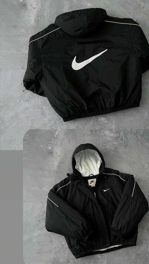 Nike Jacket Vintage, Nike Drip, Photographie Indie, Nike Streetwear, Street Fashion Men Streetwear, Mens Casual Dress Outfits, Guys Clothing Styles, Fits Clothes, Mens Outfit Inspiration